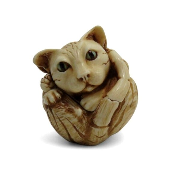 Harmony Kingdom Homer Roly Poly Kitchener 2001 Cat Boxed - Picture 2 of 11